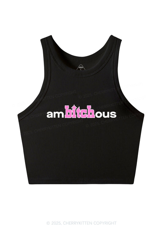 Ambxxchous Y2K Crop Tank Top Cherrykitten