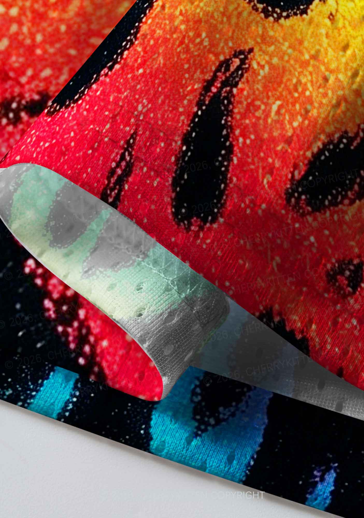 Gay Thoughts Rainbow Flame Pride Y2K Sport Jersey Shirts Cherrykitten