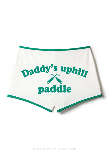 Daddys Uphill Paddle Y2K Booty Shorts Cherrykitten