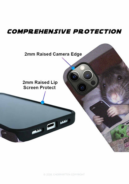 Bed Rat Smartphone Y2K Phone Case Cherrykitten