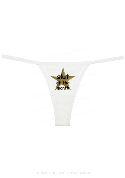 Slxt Star Y2K Flat String Thong Cherrykitten