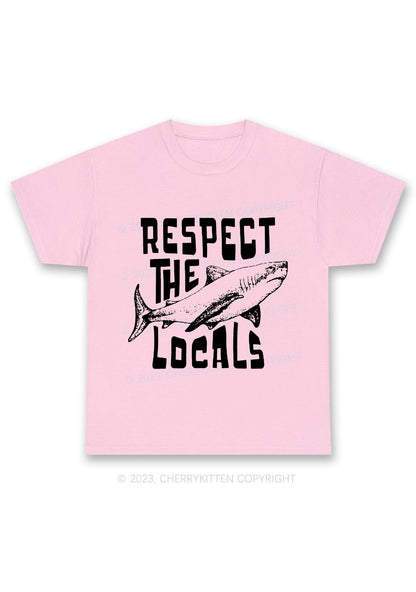 Respect The Locals Chunky Shirt Cherrykitten