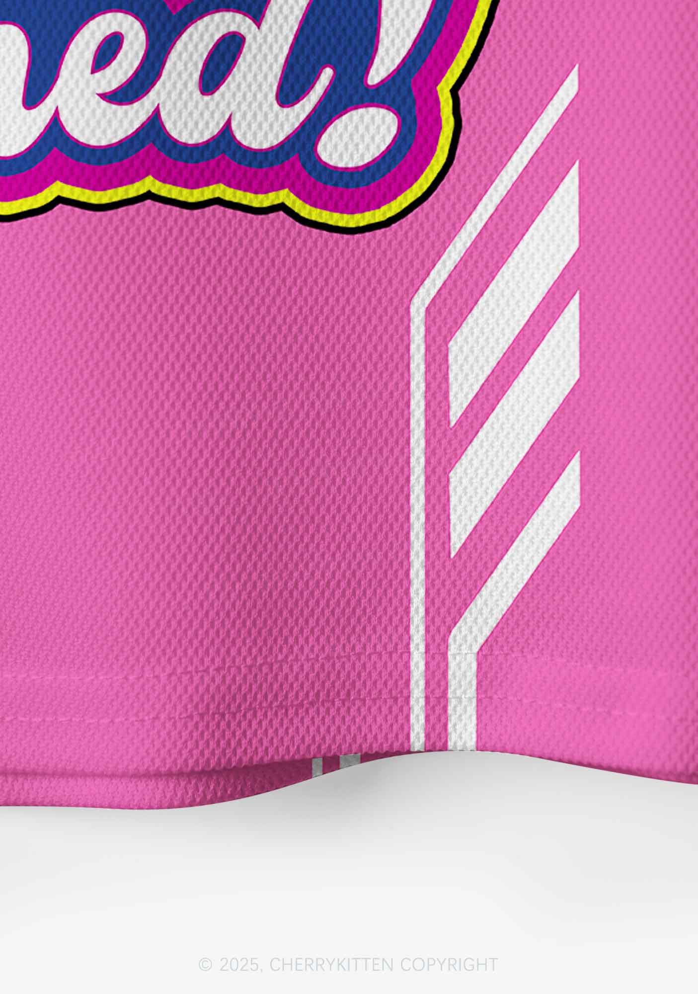 Custom Totally Stoned Y2K Crop Sport Jersey Shirts Cherrykitten