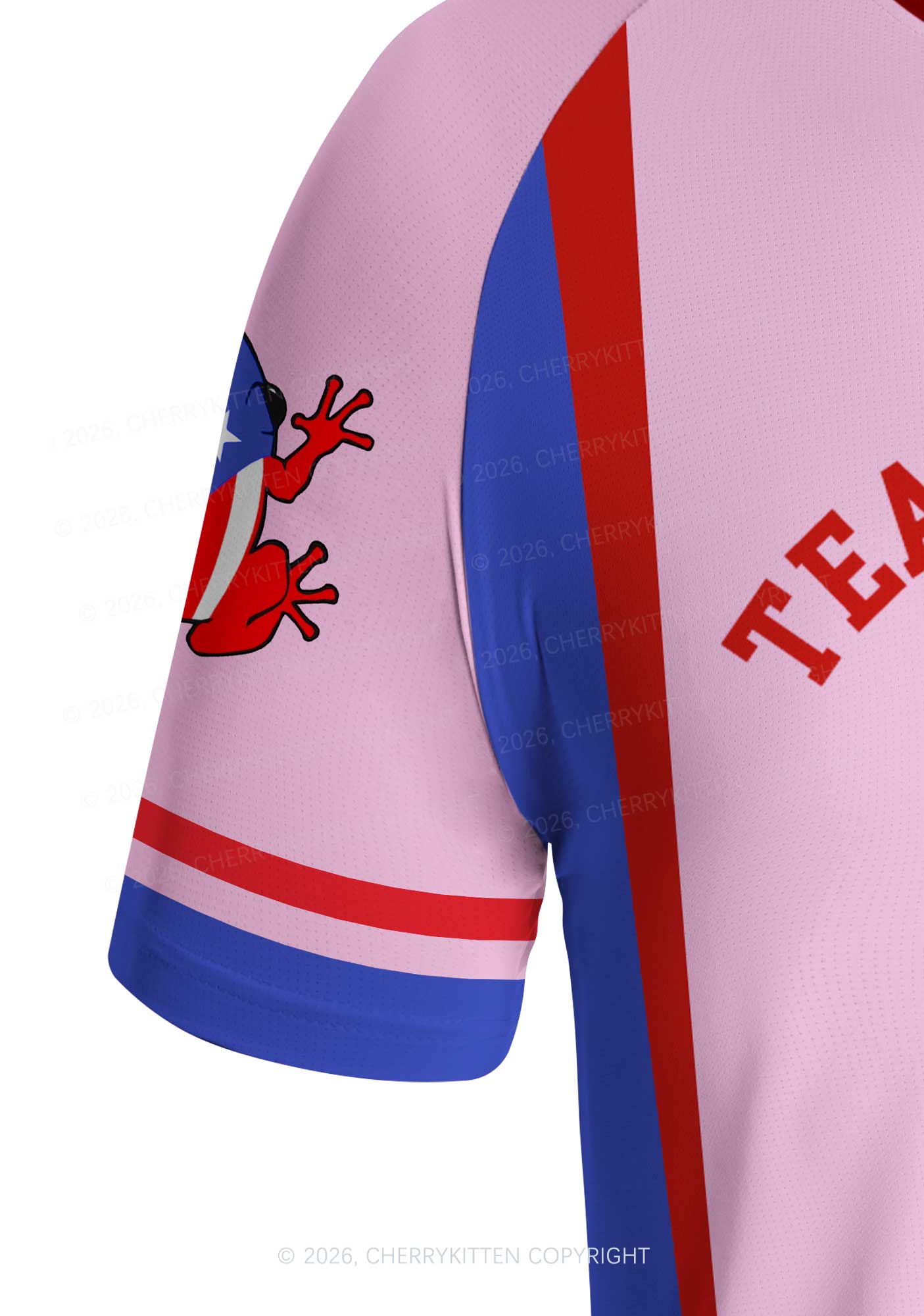 Pink Football Bunny Y2K Football Jersey Shirts Cherrykitten