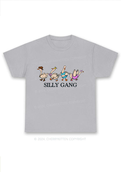 Silly Gang Y2K Chunky Shirt Cherrykitten