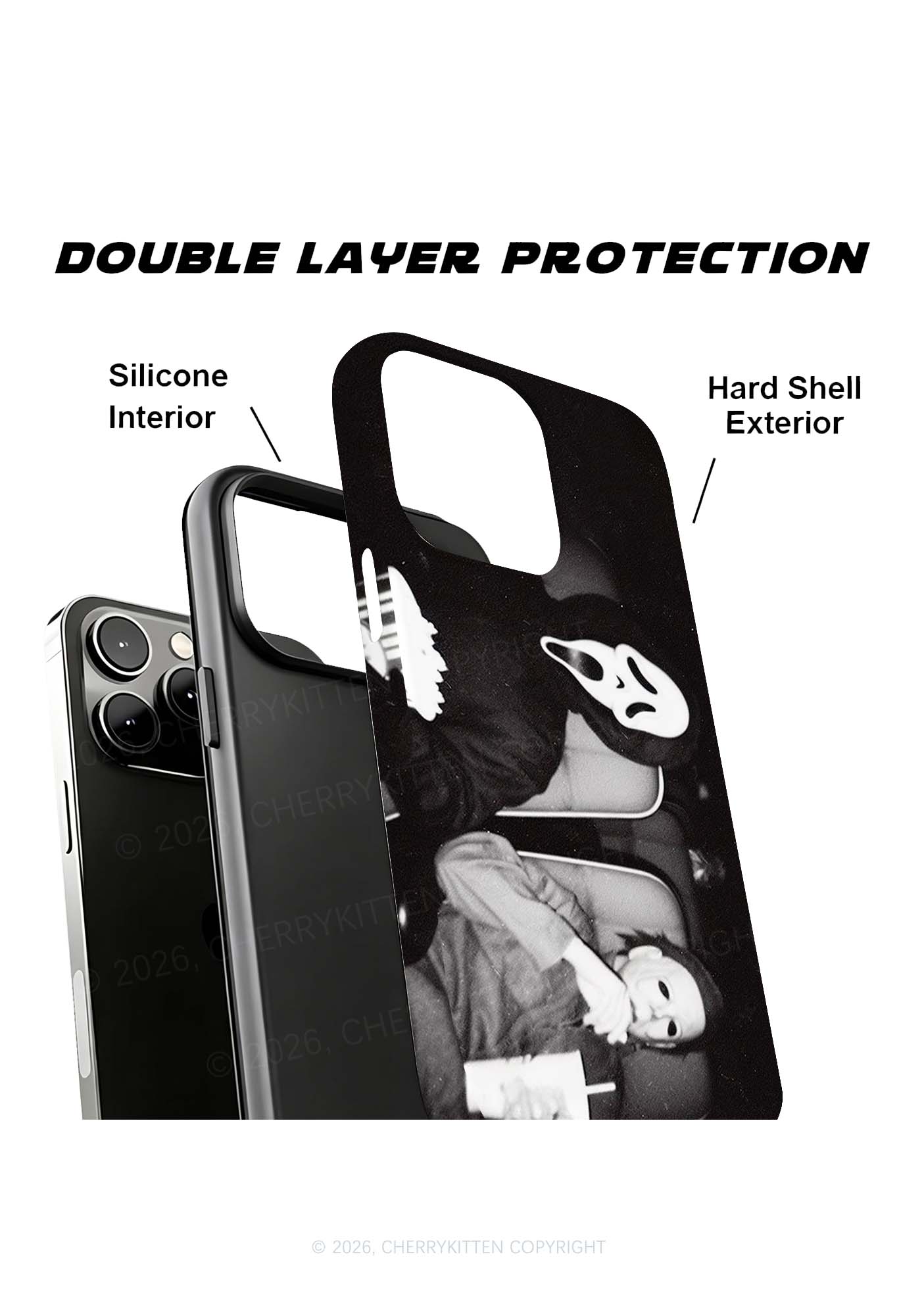 Halloween Watching Movie Y2K Phone Case Cherrykitten
