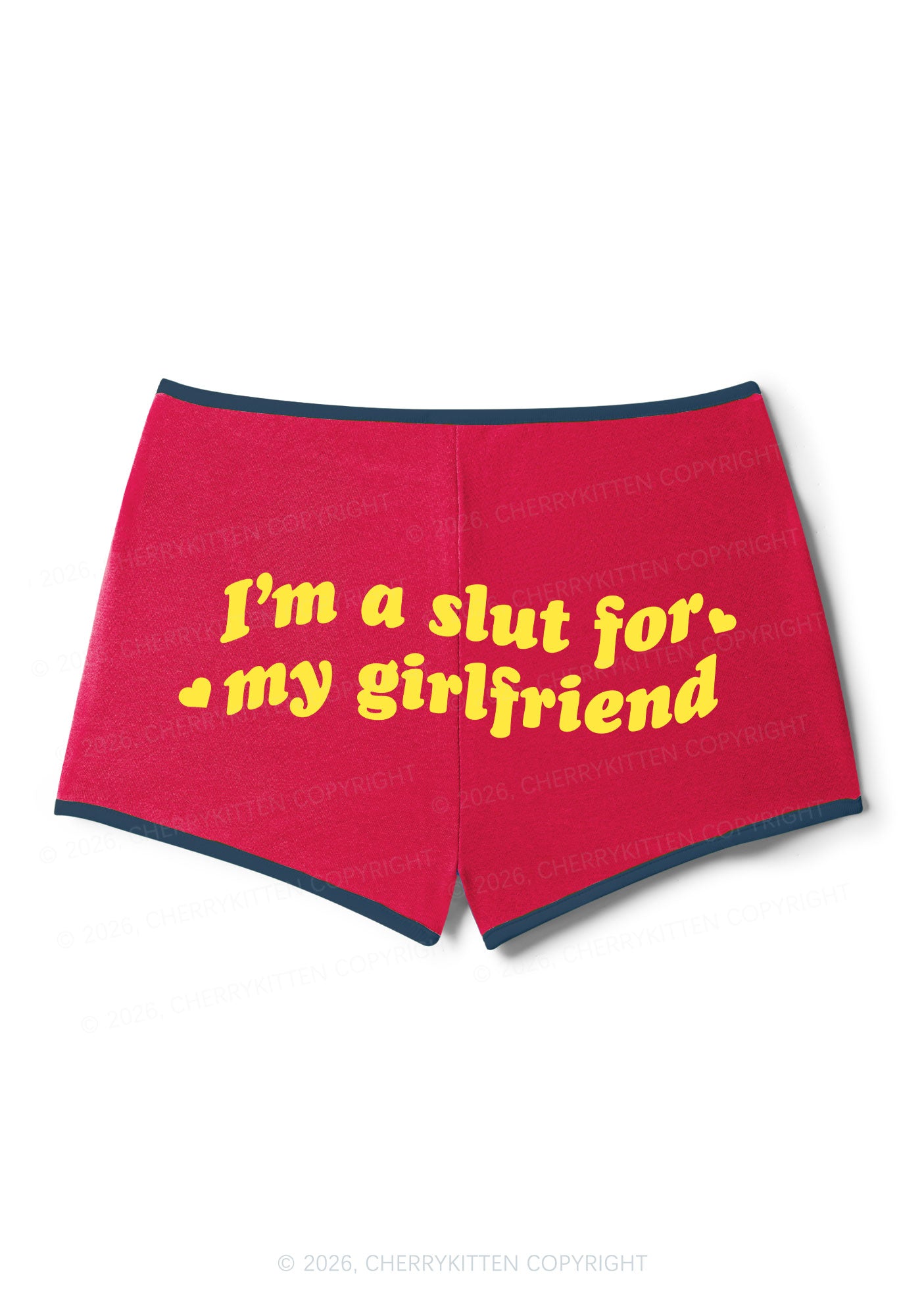 Slxt For My GF Valentine's Day Y2K Booty Shorts Cherrykitten