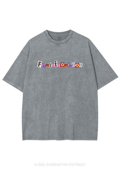 Femininomenon Y2K Washed Tee Cherrykitten