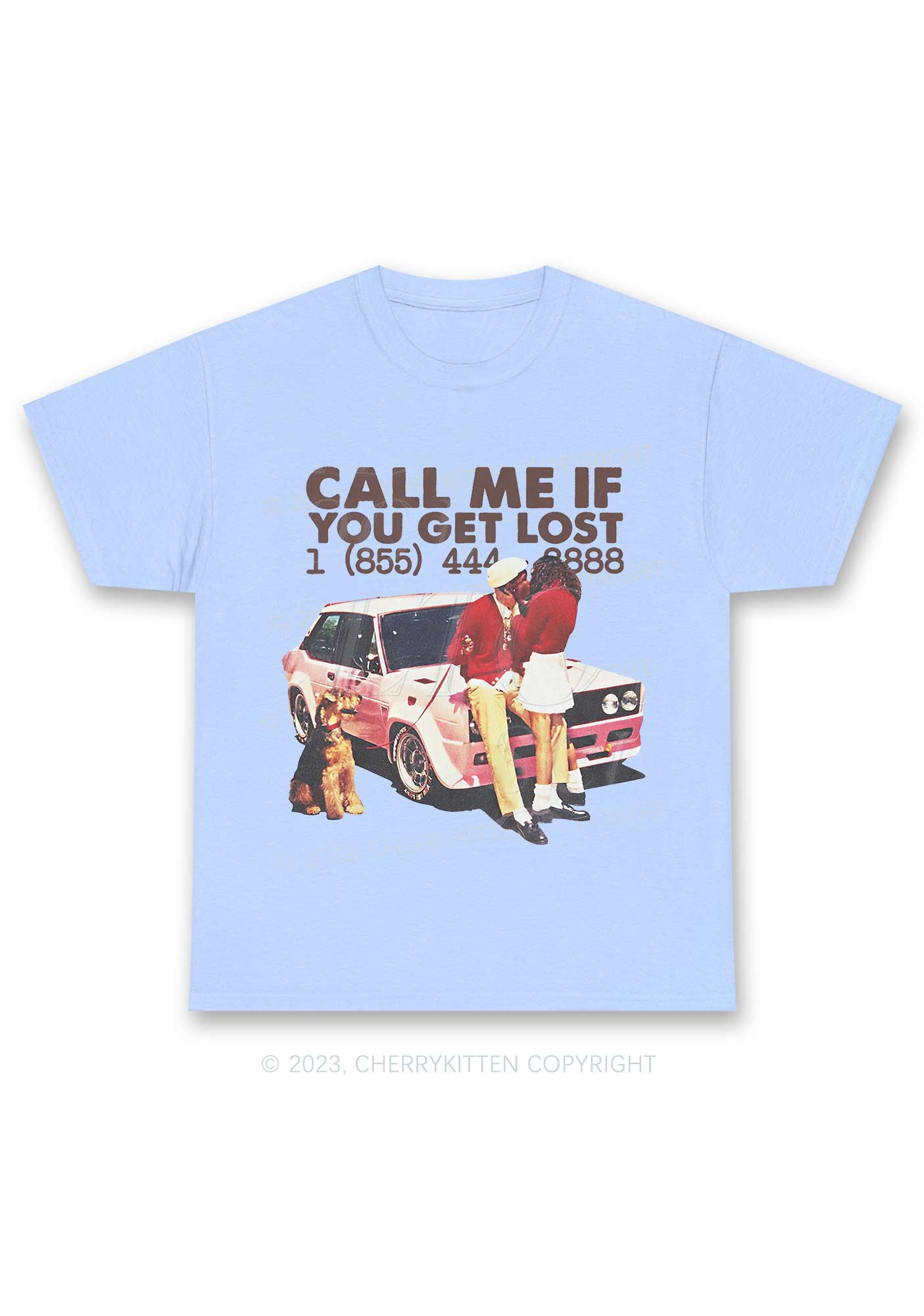 You Get Lost Chunky Shirt Cherrykitten