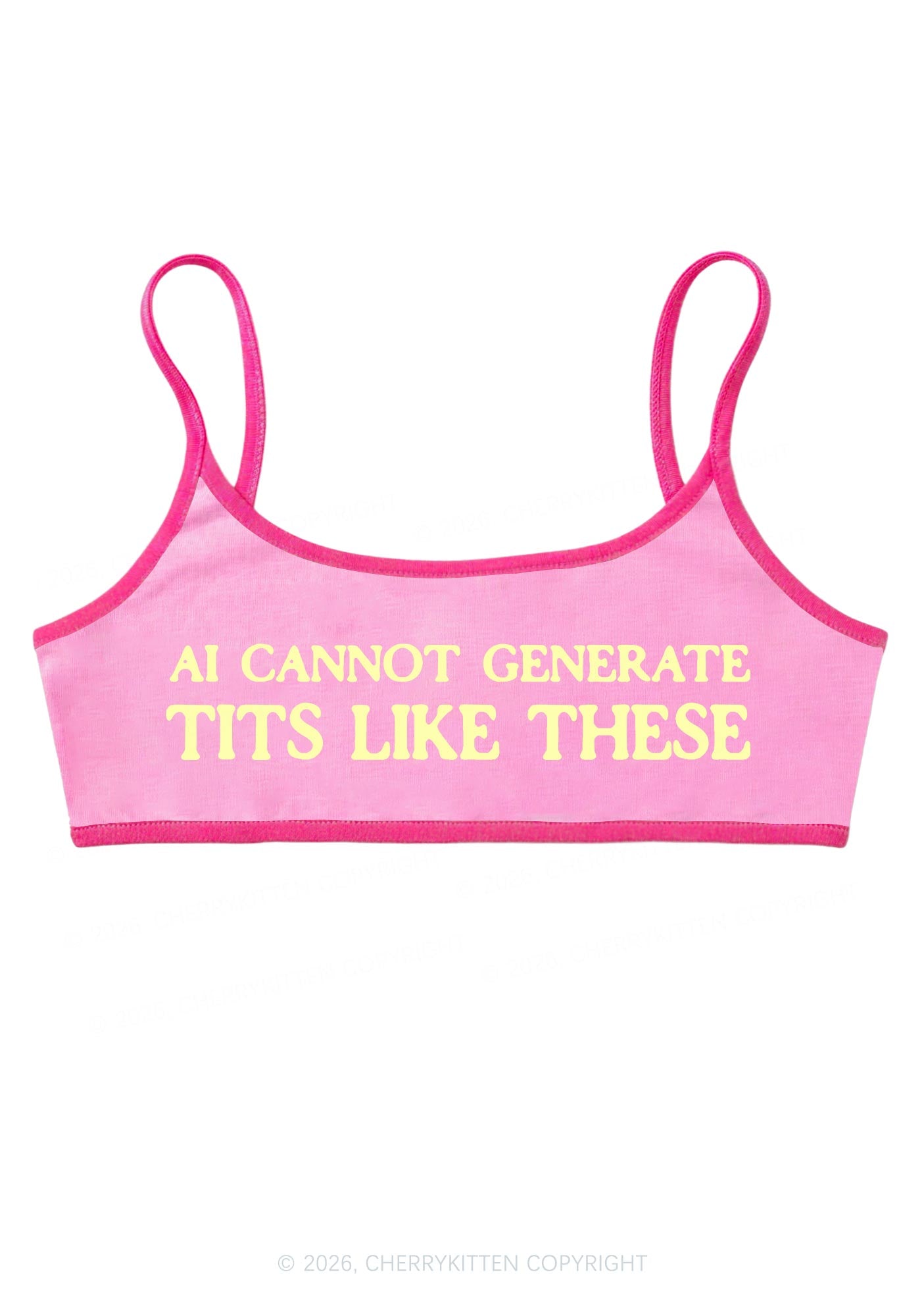 Ai Cannot Generate Txts Y2K Super Crop Cami Cherrykitten