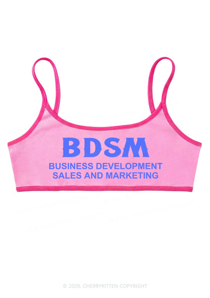Business Development Y2K Super Crop Cami Cherrykitten