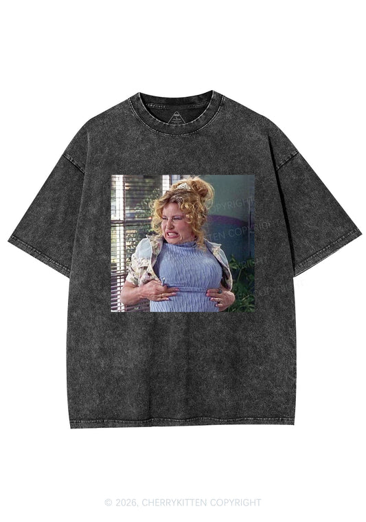 Huge Bxxb Blonde Y2K Shirts Washed Tee Cherrykitten
