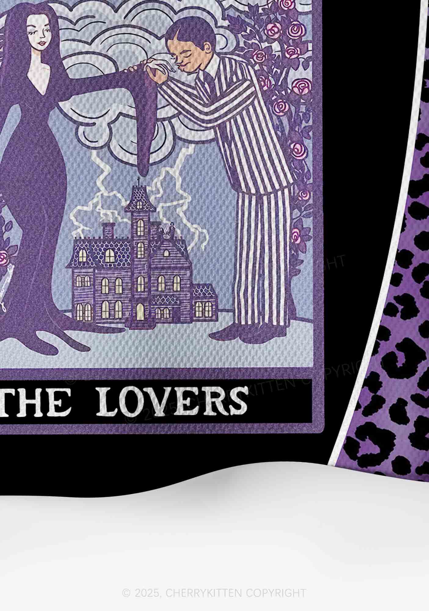 Custom Halloween Black The Lovers Y2K Crop Sport Jersey Shirts Cherrykitten