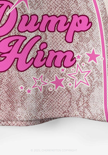 Custom Dump Him Y2K Crop Sport Jersey Shirts Cherrykitten