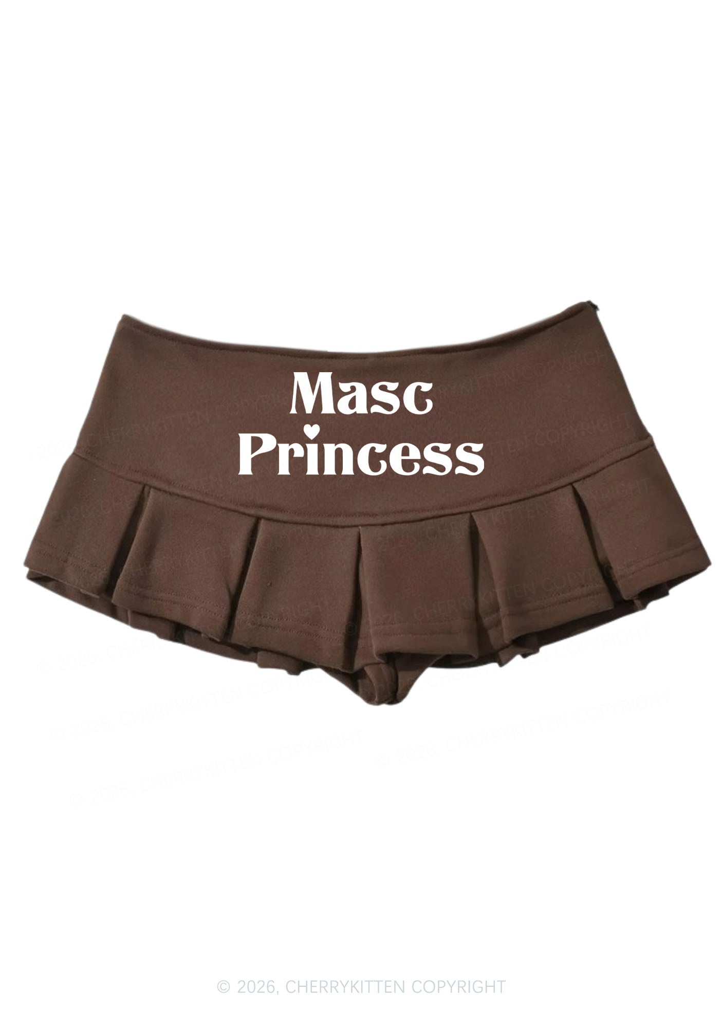 Masc Princess Pride Y2K Mini Pleated Skirts Cherrykitten