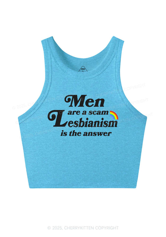 Men Lesbianism Y2K Crop Tank Top Cherrykitten