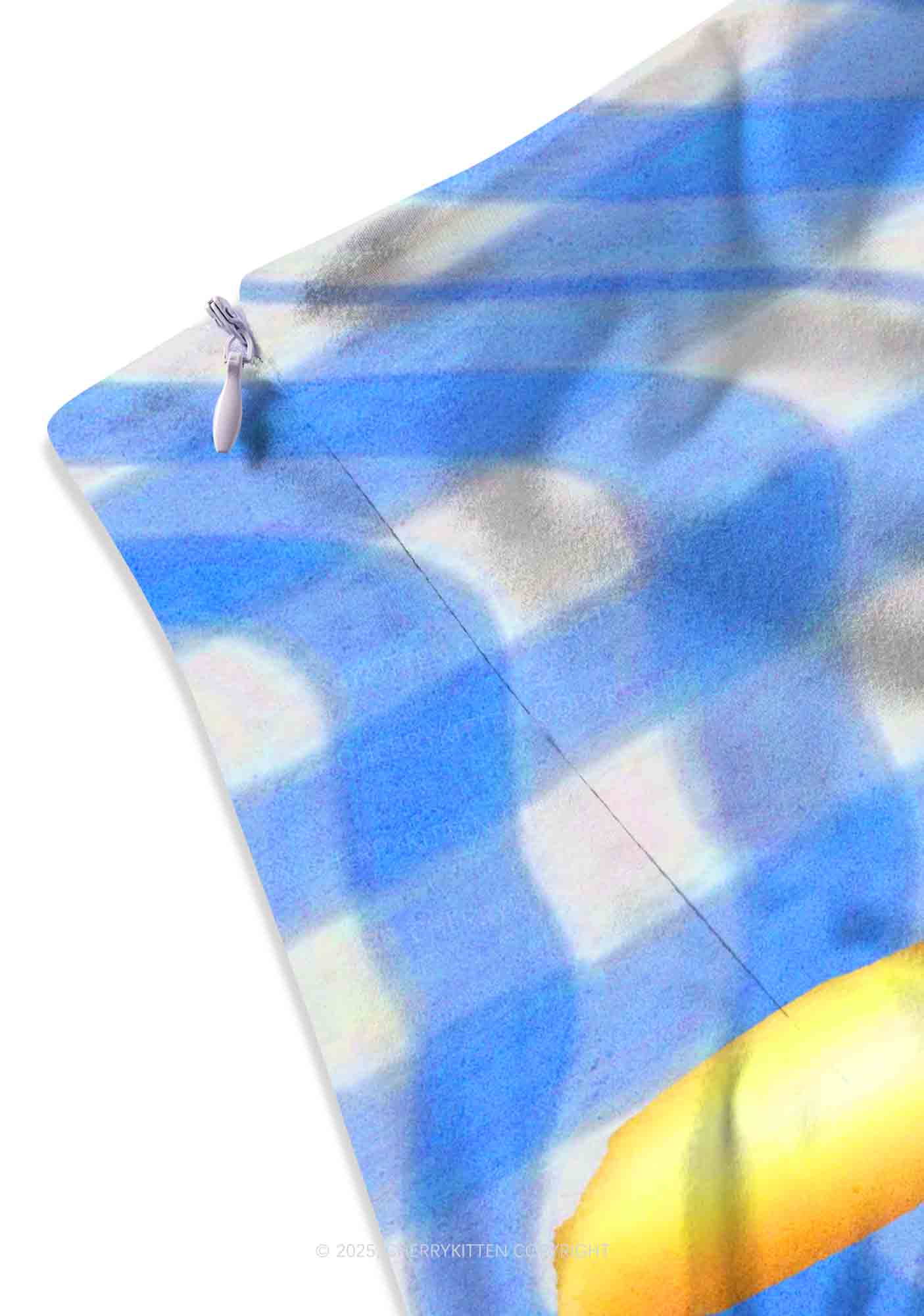 Capybara Lemon Hat Y2K Print Mini Skirt Cherrykitten