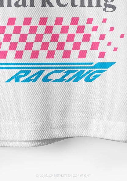 Custom Pink BDSM Y2K Crop Sport Jersey Shirts Cherrykitten