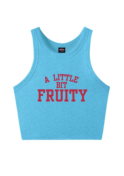 A Little Bit Fruity Pride Y2K Crop Tank Top Cherrykitten