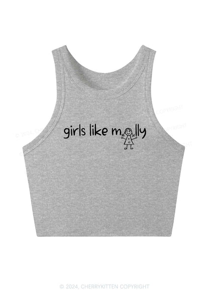Girls Like Molly Y2K Crop Tank Top Cherrykitten