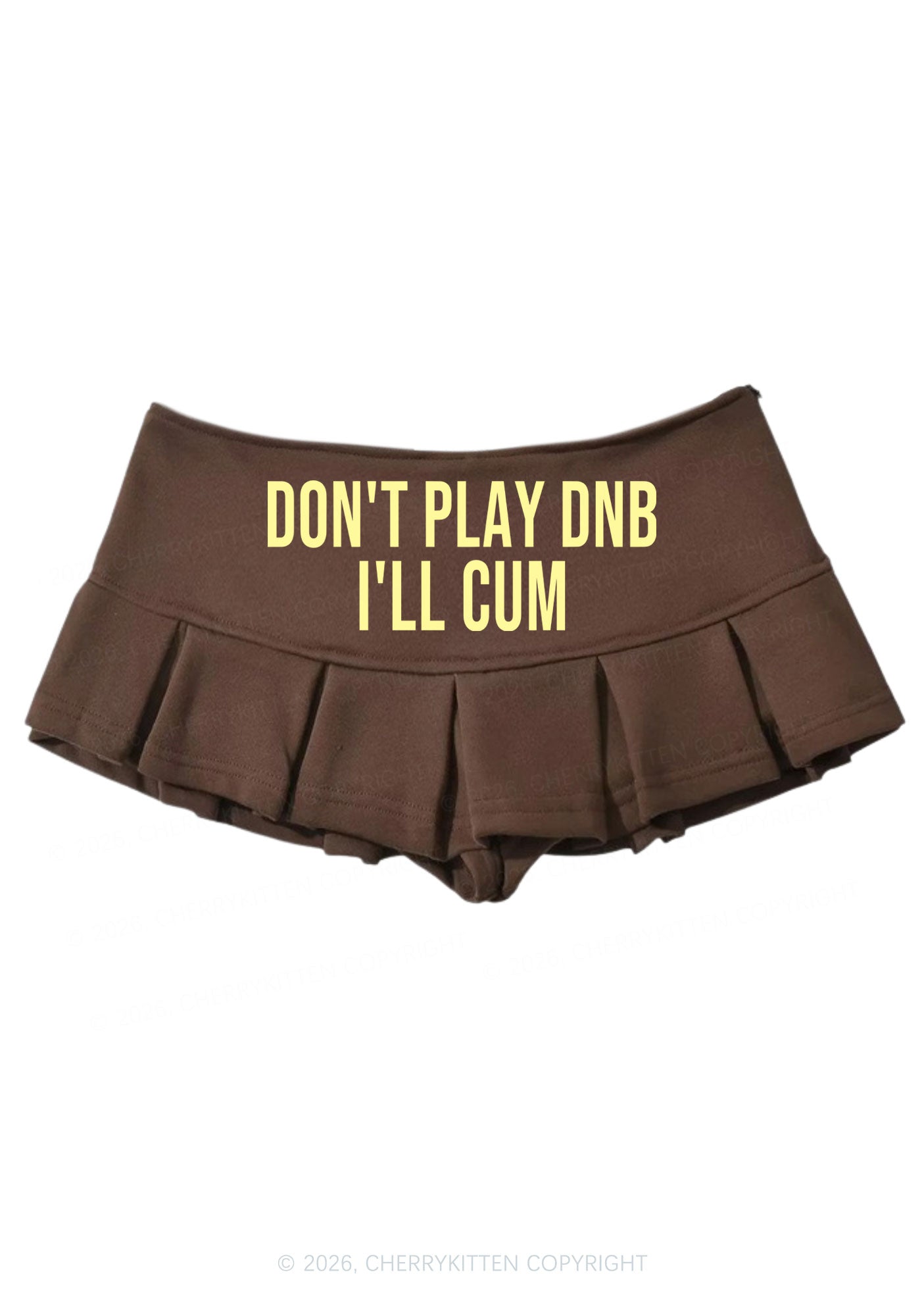 Dont Play DNB Y2K Mini Pleated Skirts Cherrykitten