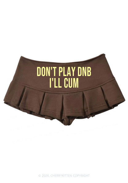 Dont Play DNB Y2K Mini Pleated Skirts Cherrykitten