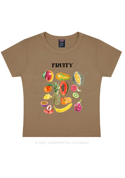 Fruity Y2K Baby Tee Cherrykitten