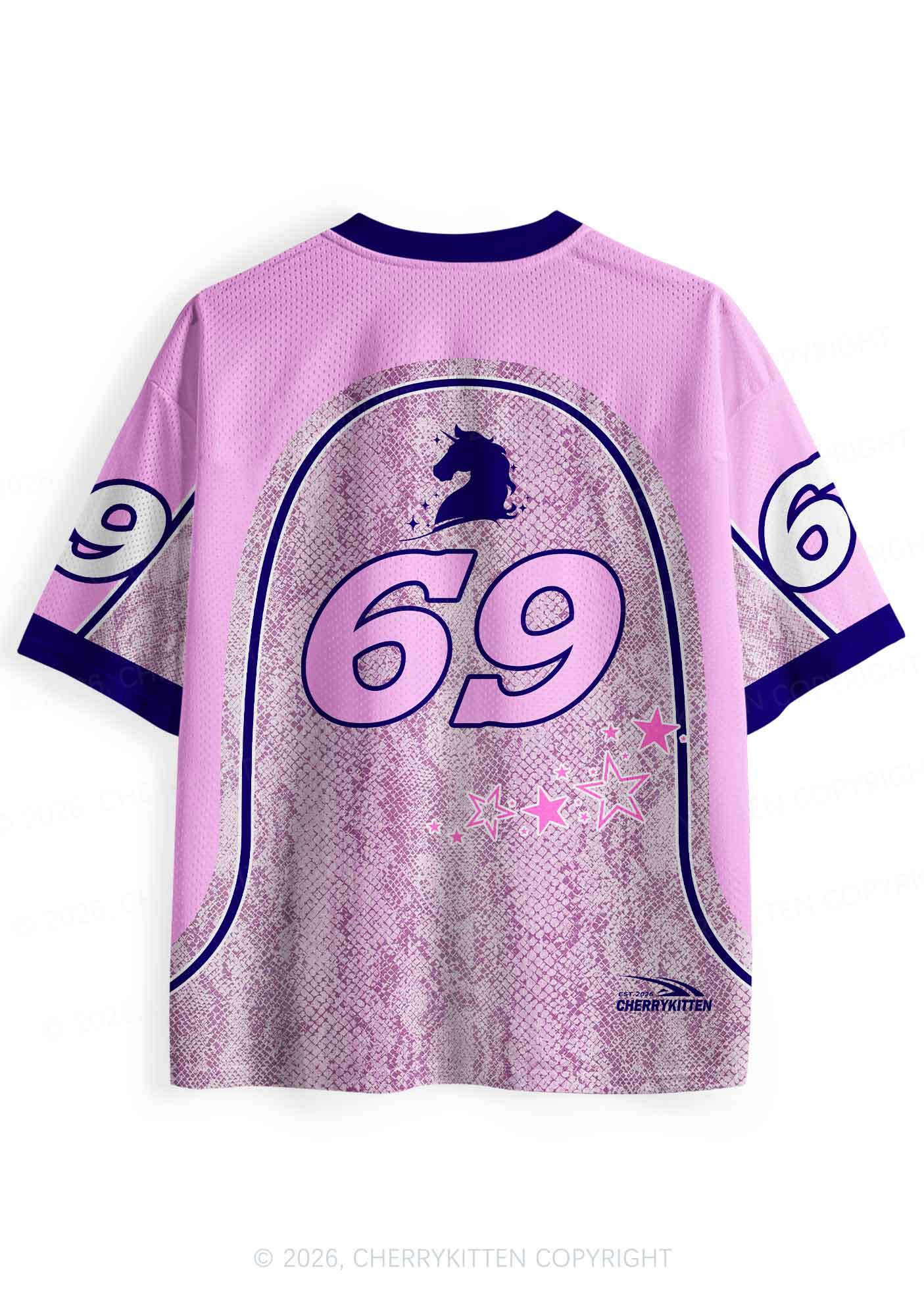 Alpha Male Unicorn Pride Y2K Sport Jersey Shirts Cherrykitten
