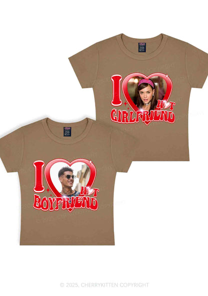 Custom I Love My Hot GF BF Y2K Valentine's Day Baby Tee Cherrykitten