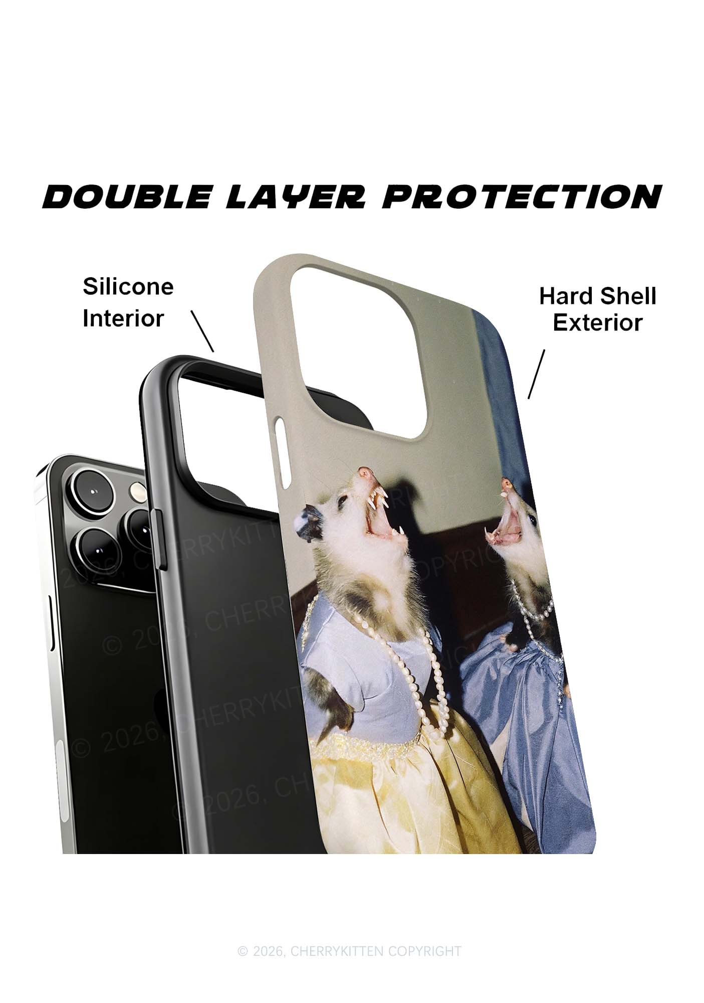 Princess Rats Y2K Phone Case Cherrykitten