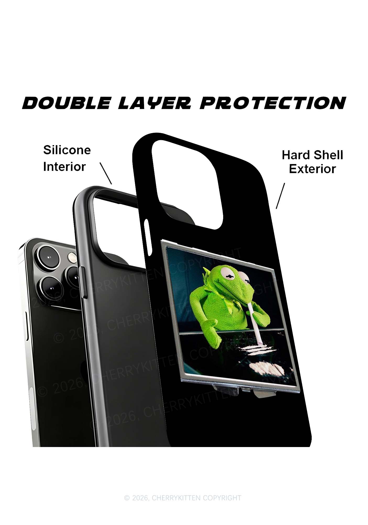 Special Cola Frog Y2K Phone Case Cherrykitten