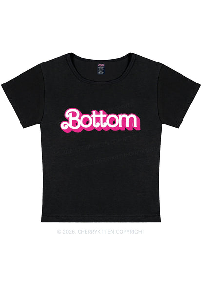 Pink Bottom Pride Y2K Baby Tee Cherrykitten
