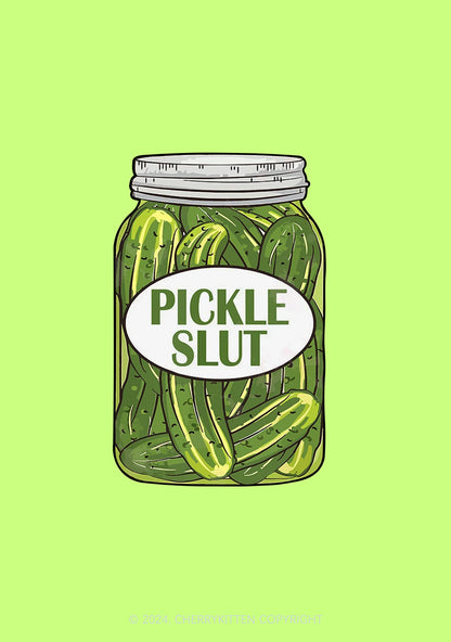 Pickle Slxt 1Pc Y2K Pin Badge Cherrykitten