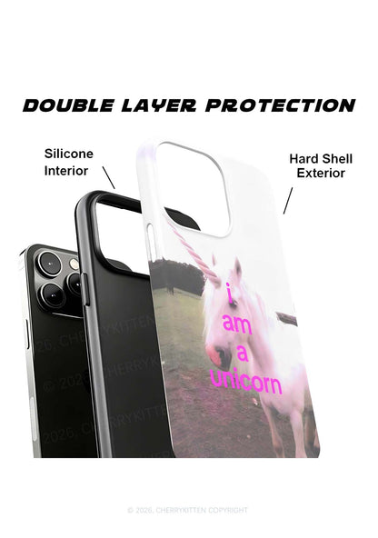 I Am A Unicorn Y2K Phone Case Cherrykitten