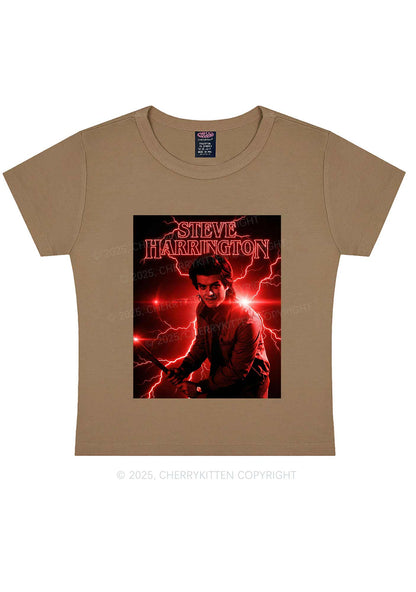 SH Red Lightning Y2K Baby Tee Cherrykitten