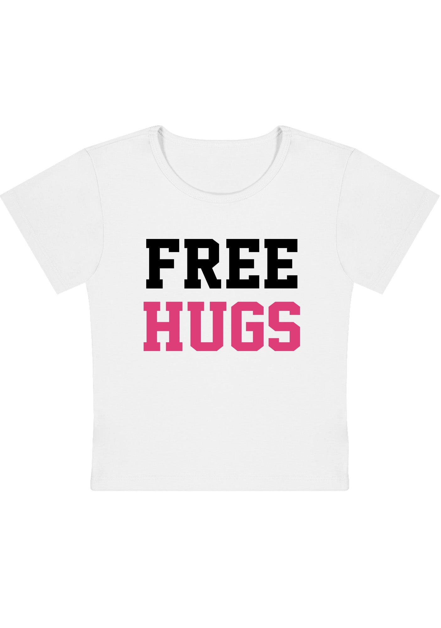 Free Hugs Y2K Baby Tee
