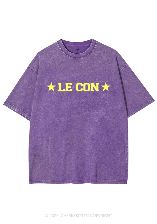 Le Con Y2K Shirts Washed Tee Cherrykitten