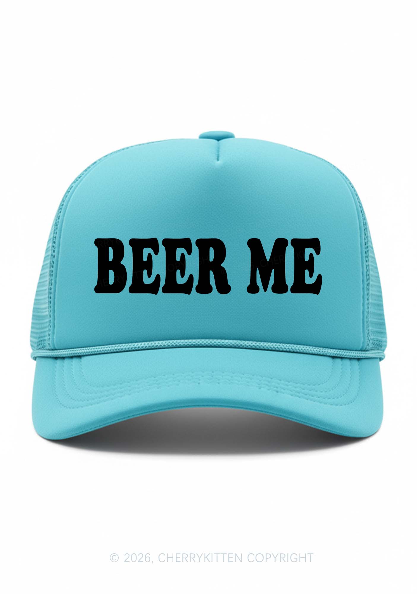 Beer Me Y2K Trucker Hat Cherrykitten