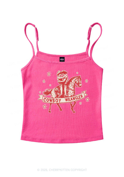 Cowboy Wrangler Pride Y2K Spaghetti Strap Cami Cherrykitten