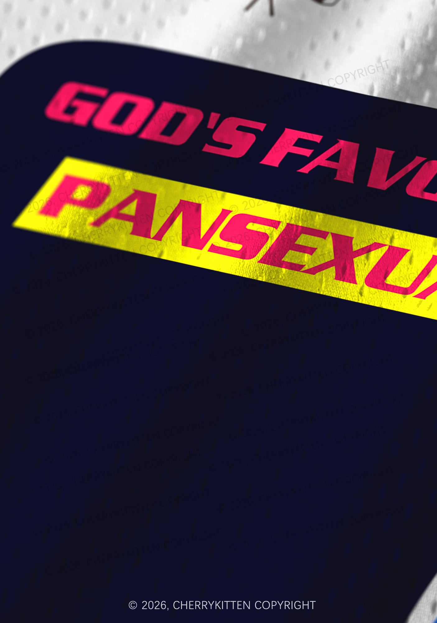 Gods Favorite Pansexual Pride Y2K Sport Jersey Tank Cherrykitten