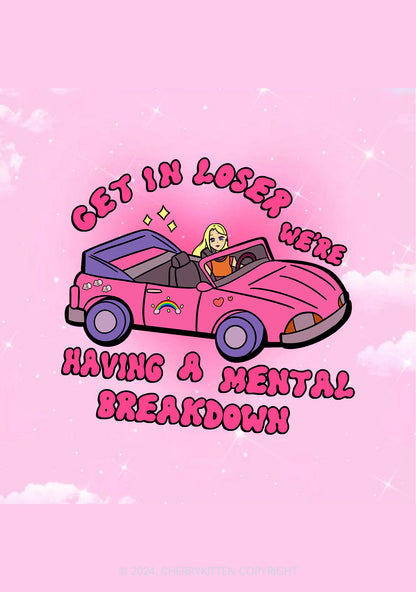 Get In Car 1Pc Y2K Pin Badge Cherrykitten