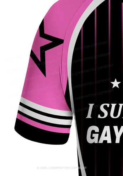 I Suffer From Gay Thoughts Unicorn Pride Y2K Football Jersey Shirts Cherrykitten