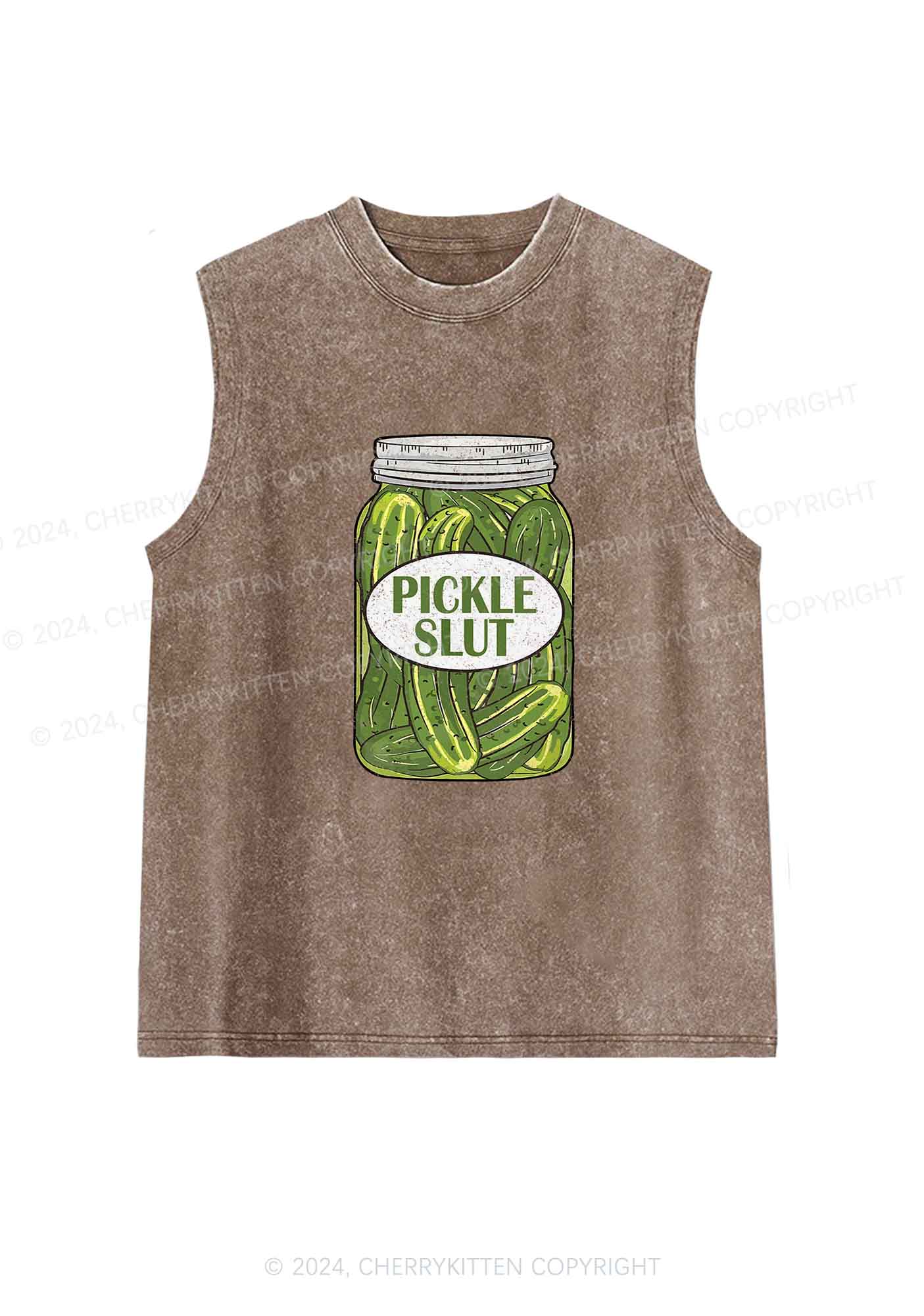 Pickle Slxt Y2K Washed Tank Cherrykitten