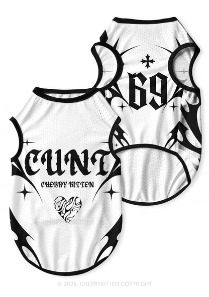 Cxxt Heart Y2K Pet Jersey Cherrykitten