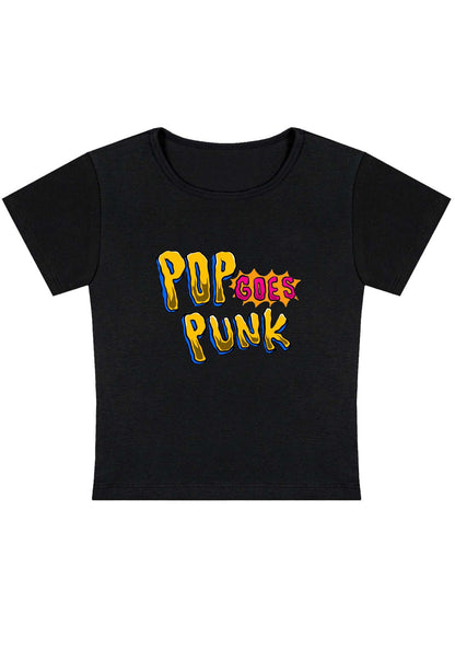 Curvy Pop Punk Goes Baby Tee