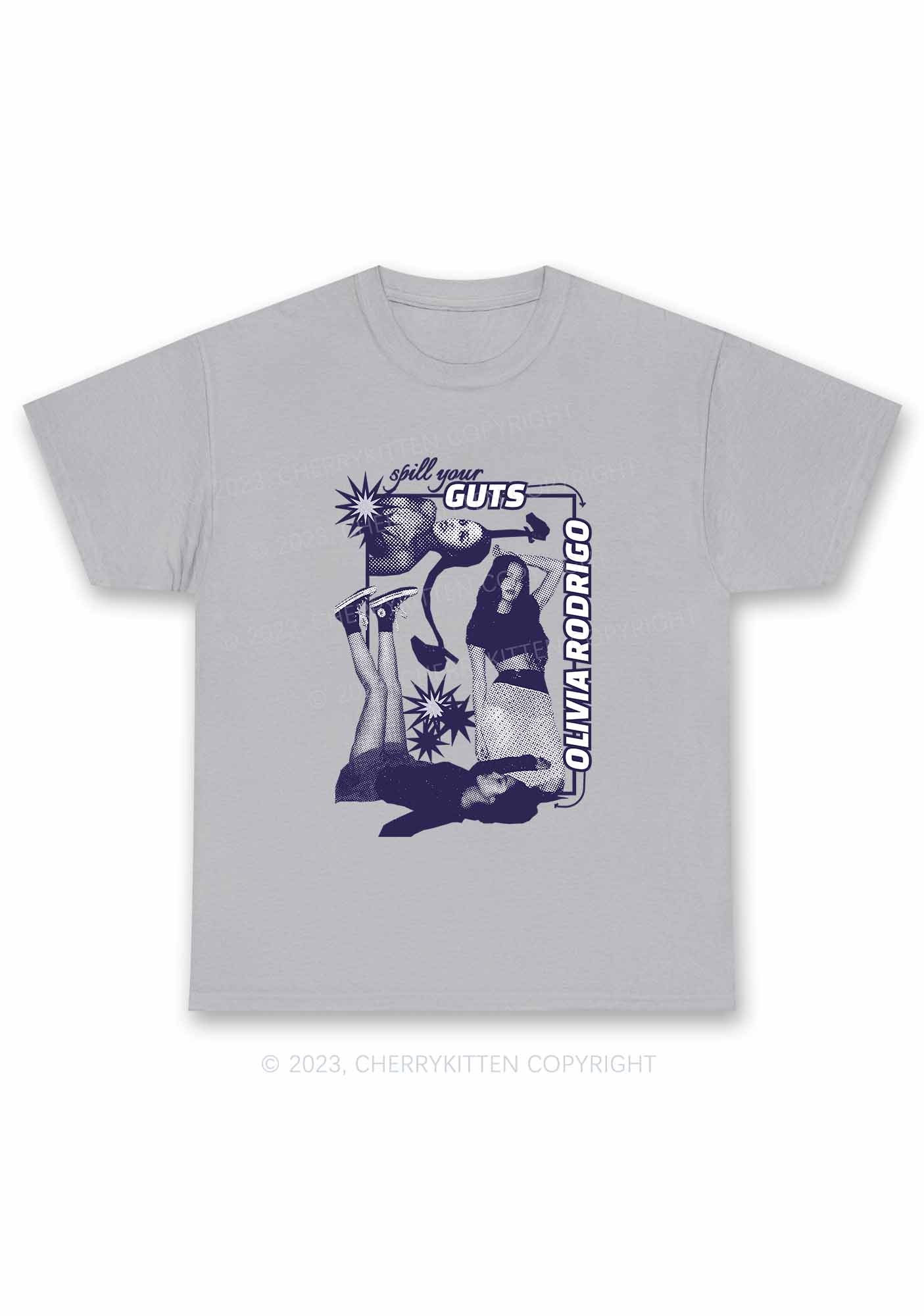 Spill Your Guts Y2K Chunky Shirt Cherrykitten