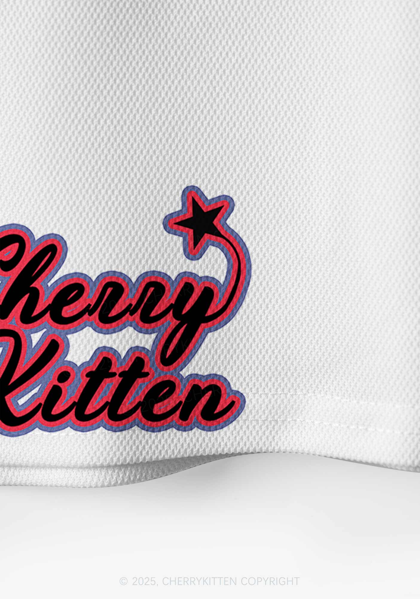 Custom White He Him Hole Pride Y2K Crop Sport Jersey Shirts Cherrykitten