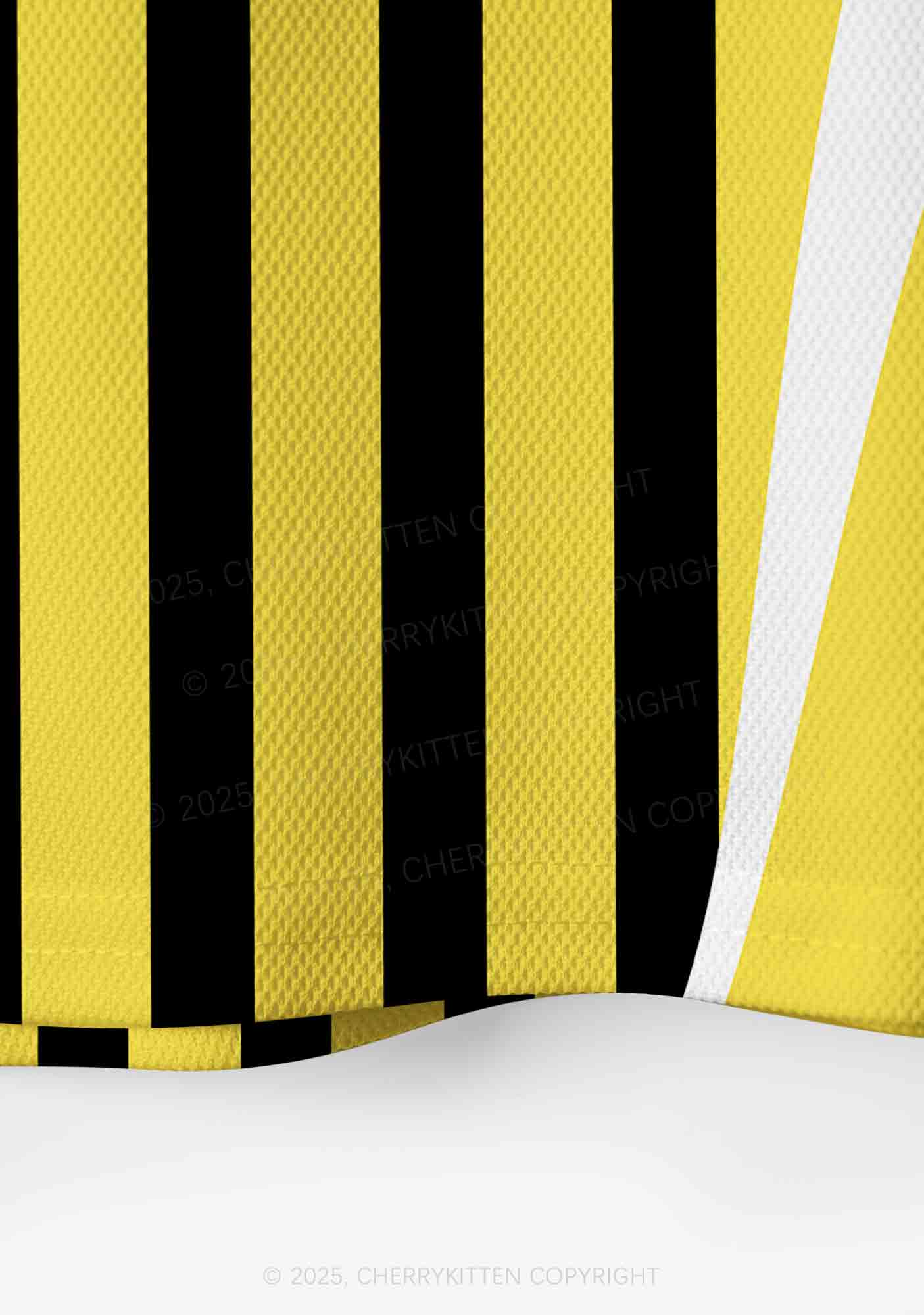 Custom Yellow Feral Y2K Crop Sport Jersey Shirts Cherrykitten
