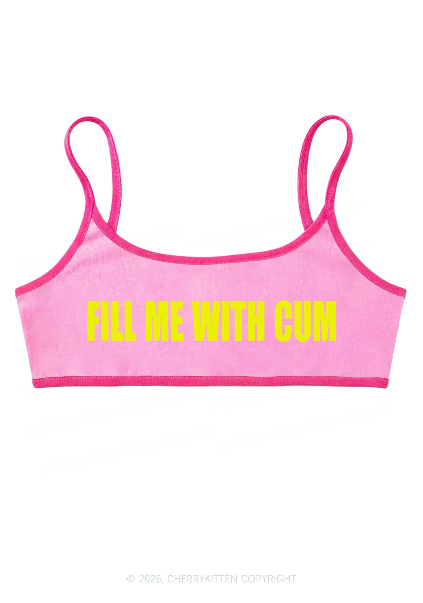 Fill Me With Cxm Y2K Super Crop Cami Cherrykitten