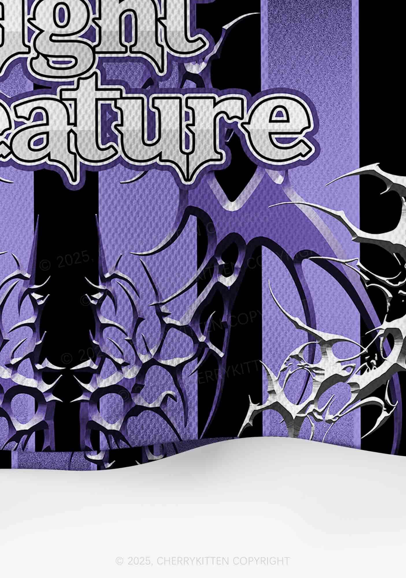 Custom Halloween Night Creature Y2K Crop Sport Jersey Shirts Cherrykitten